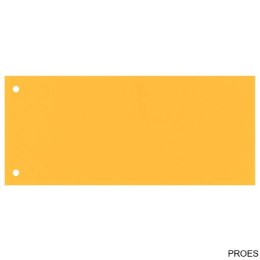 Przekładki 1/3 A4 Maxi Esselte, żółty, 100 szt., 624448