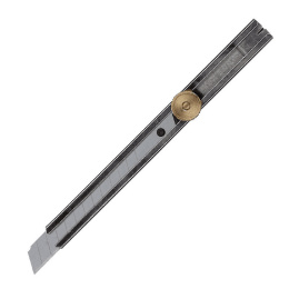 Nóż 90001 9mm obudowa metalowa LENIAR