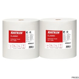 Czyściwo papierowe KATRIN CLASSIC XL 2W 1040, 458637, op. 2 szt